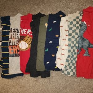10 Long Sleeved T-Shirts 4/4T Lot